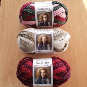 NWT 3 skeins sashay yarn